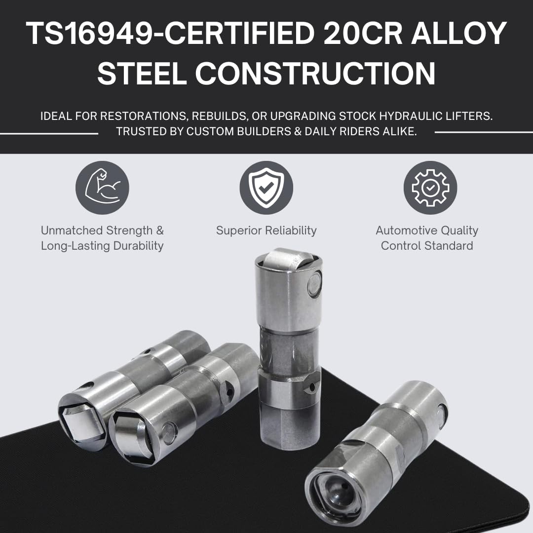 SSI Harley Twin Cam 1999-2015 Hydraulic Lifters, OEM 18538-99C