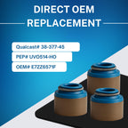 SSI 16pcs, Rubber Positive Valve Stem Seal - 3/8" Valve Stem and a .562"