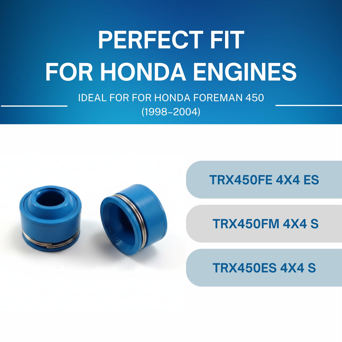 SSI Valve Stem Seal For Honda Foreman Engines - 2 Pack Valve Stem Seal Fits