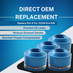 SSI Valve Stem Seal for Honda Engines - 4 Pack Valve Stem Seal Fits Honda