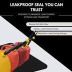 Mr. Yellow Cap Flexible Gas Can Spout Replacement Kit - UPGRADED Anti-Spill Gas Can Nozzle Replacement Fits 1 to 5 Gallo