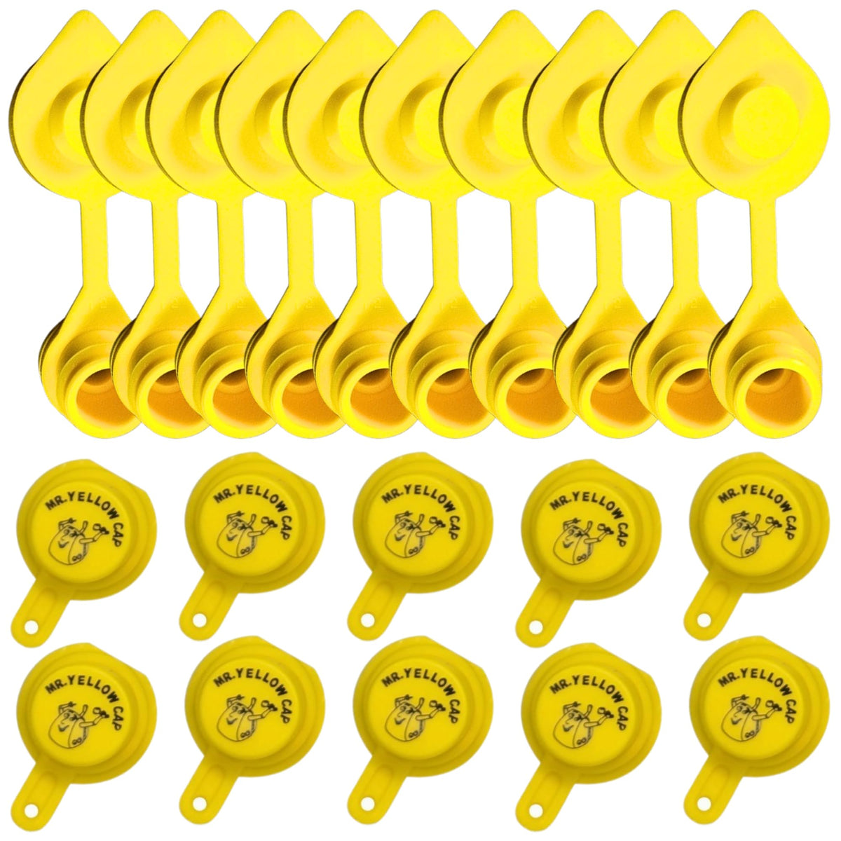 10 Caps + 10 Vents