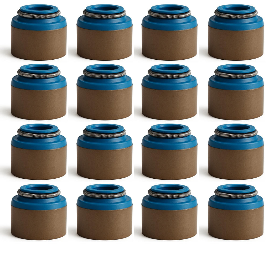 SSI 16pcs, Rubber Positive Valve Stem Seal - 3/8" Valve Stem and a .500"