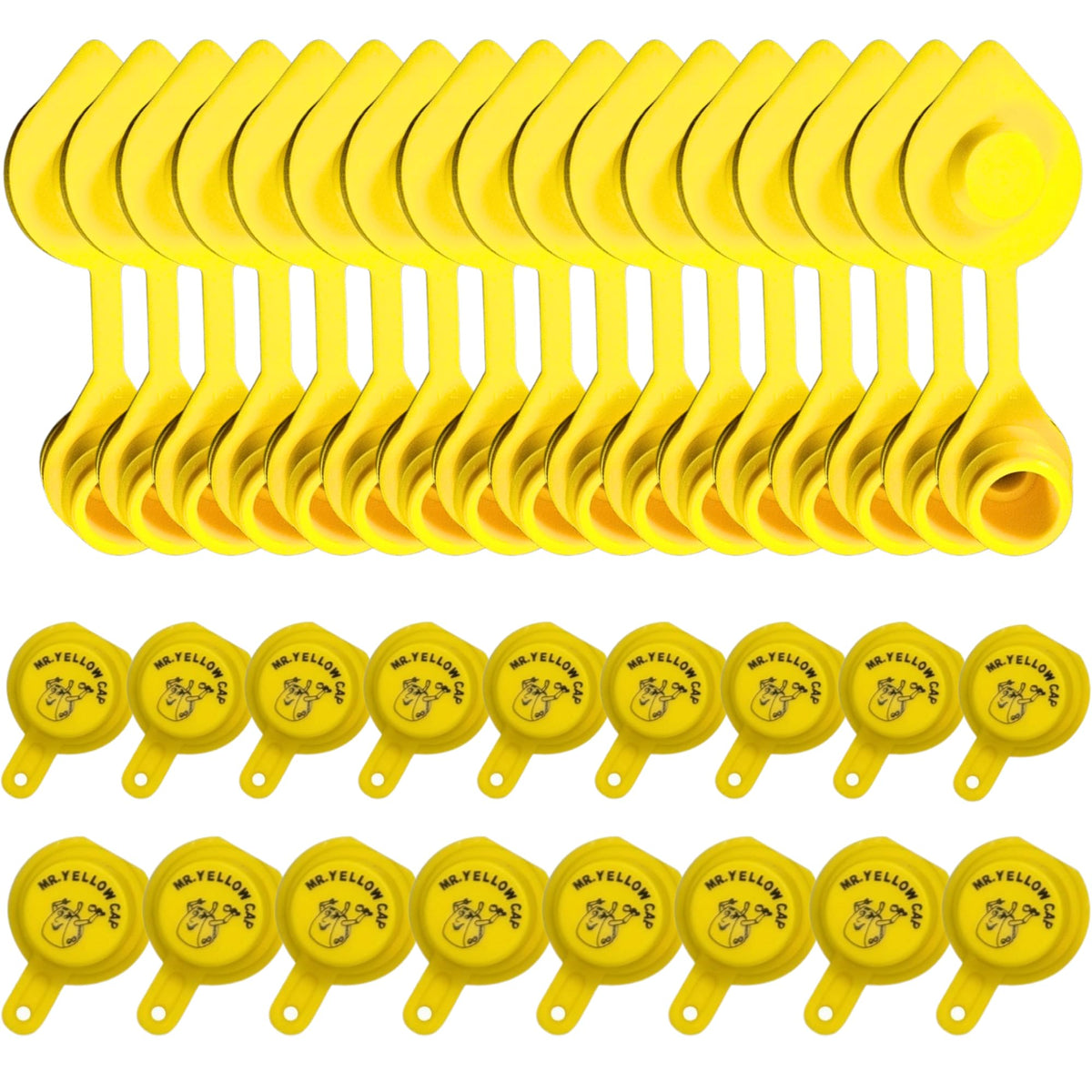 17 Caps + 17 Vents