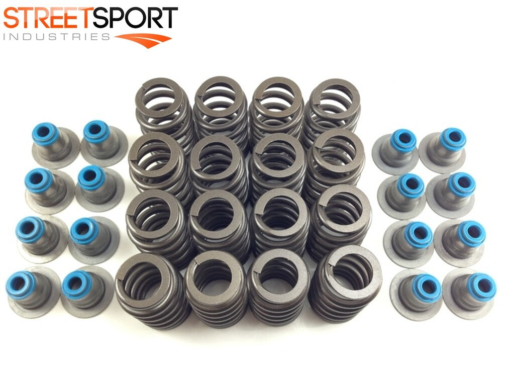 .560" Lift Beehive Valve Springs w/ Seals for 02 - UP Chevrolet Gen II III IV LS