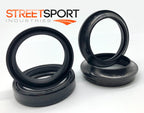 43mm Fork Oil & Dust Seals Ducati Monster Honda Kawasaki Suzuki Triumph HD Buell