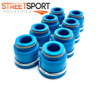 Valve Seals Fits "83-88" Nissan SOHC 8v SD25 Diesel 2.5L FKM - Set of 8 - NEW!
