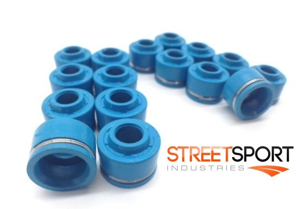 Fits Yamaha XJR1200 XJR 1200 "1995 - 1999" - FKM Valve Seals - Set of 16