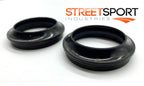 43mm Fork Dust Seal Kit Ducati Monster Honda Kawasaki Suzuki Triumph HD Buell