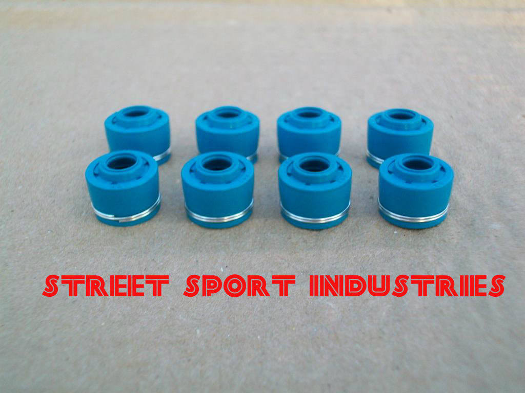 Suzuki VL800 VL 800 Intruder Volusia "92-04" VITON Ventil dichtung - 8er set