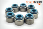 Fits Yamaha FJ600 FJ 600 "1984 & 1985" - FKM Valve Seals - Set of 8 - NEW!!!