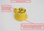 Mr. Yellow Cap BLITZ Yellow Spout Caps with FREE Vent - Fits Spouts #900302 900092 900094