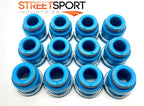 Valve Seals Fits 72-02 Datsun Nissan 2.6L 2.8L SOHC 12v L26 L28 L28E LD28 FKM 12