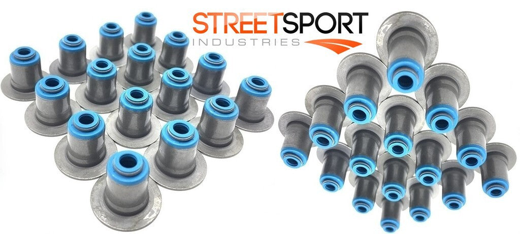 Fits Ford Lincoln 5.4L DOHC 1999 - 2010 FKM Valve Stem Seals - Set of 32 - NEW