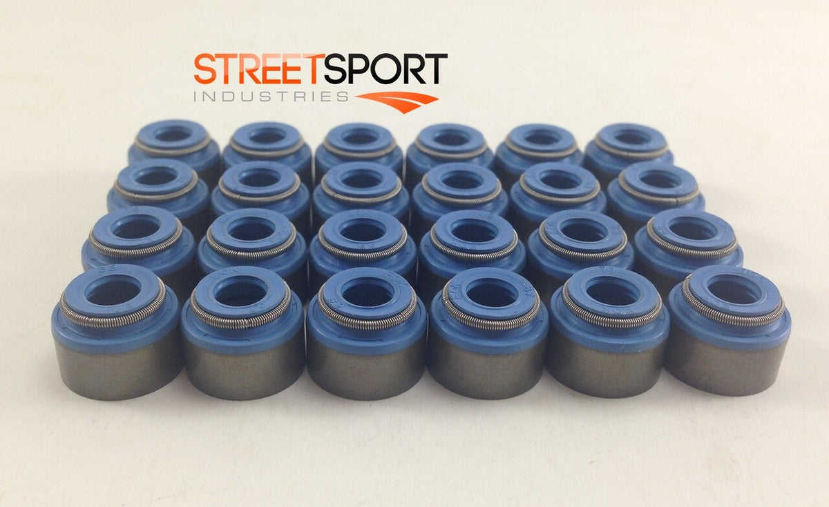 Fits Honda Acura Sterling 2.7L C27a Legend Accord FKM VALVE SEALS - Set of 24