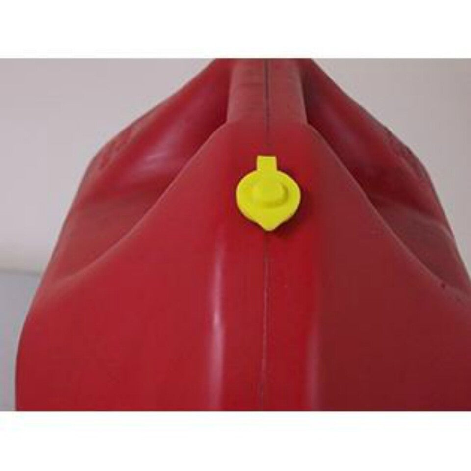 Mr. Yellow Cap Yellow Gas Can Vent Caps - Replacement Vents for Plastic & Metal Gas Cans (Blitz, Wedco, Scepter, Midwest)