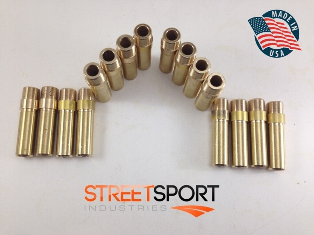 CHEVY/GM LS1 LS2 LS3 LSX AFR Manganese Bronze Valve Guides USA - Set of 16