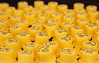 Mr. Yellow Cap BLITZ Yellow Spout Caps with FREE Vent - Fits Spouts #900302 900092 900094