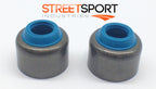 Fits Yamaha TT-R50E TTR50 TTR 50 "06 - 21" - FKM Valve Seals - Set of 2 - NEW