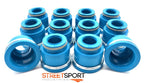 Valve Seals Fits 70-02 Datsun Nissan 2.4L 2.6L 2.8L SOHC 12v L24 L24E L28E FKM