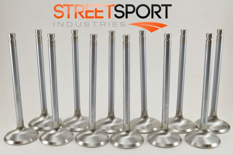 Fits Cummins 6BT 12V Intake Exhaust 6 ea. Valves STAINLESS Swirl Polished - NEW