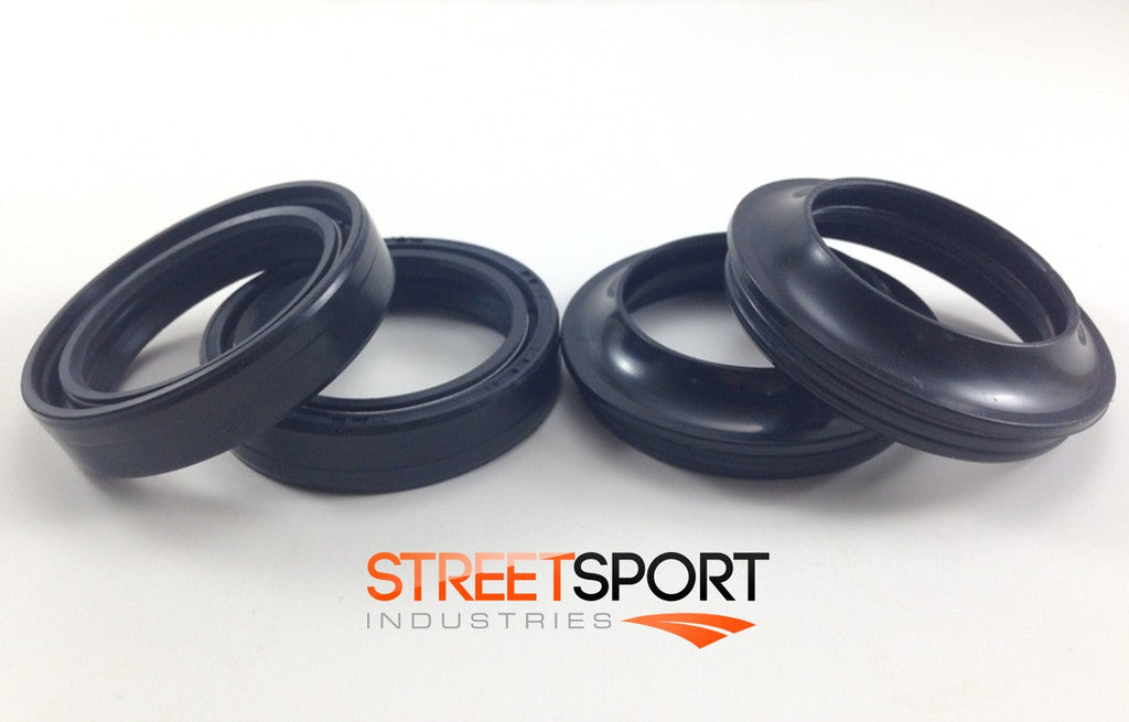 Suzuki RG125 EURO RG 125 "1992 - 1994" – Fork Dust & Oil Seals - Set of 4 - NEW!