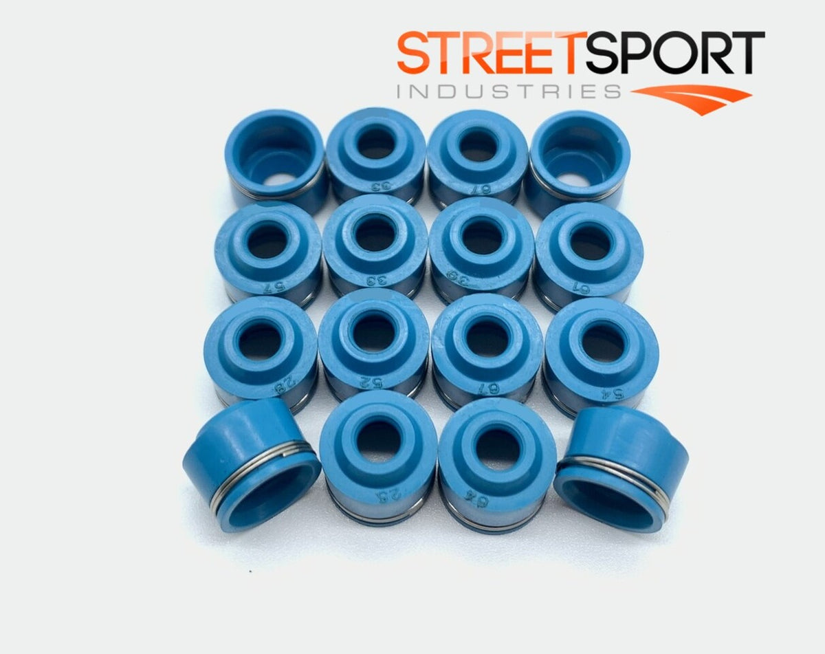 Fits Suzuki RF900R RF 900 R "1994 - 1997" - FKM Valve Seals - Set of 16 - NEW!!