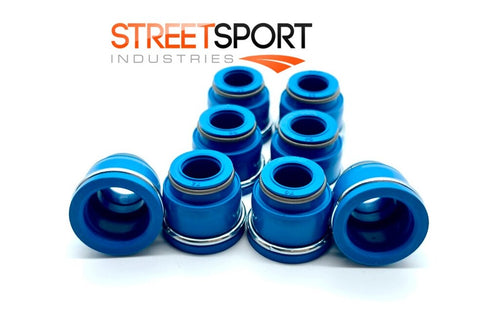 Valve Seals Fits 72-02 Isuzu SOHC 8v G180Z 4FB1 G200Z 4ZC1 C223 4ZD1 4ZE1 FKM 8