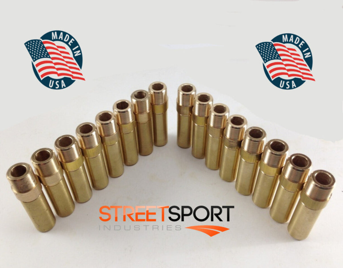 CHEVY/GM LS1 LS2 LS3 LSX AFR Manganese Bronze Valve Guides USA - Set of 16