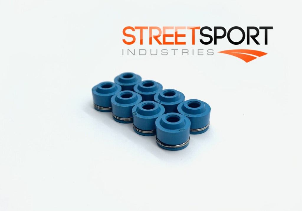 Suzuki Motorcycle Int & Exh Valve Stem Seals - 09289-04002 - Set of 8 - NEW!!
