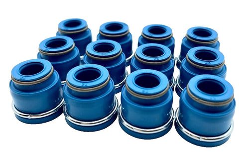Valve Seals Fits 72-02 Datsun Nissan 2.6L 2.8L SOHC 12v L26 L28 L28E LD28 FKM 12