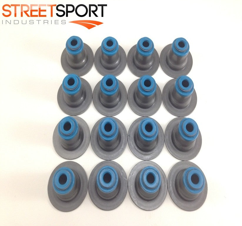 Dodge Chrysler Jeep 2.0L 2.4L DOHC SOHC 95-10 FKM Valve Seals - Set of 16 -NEW