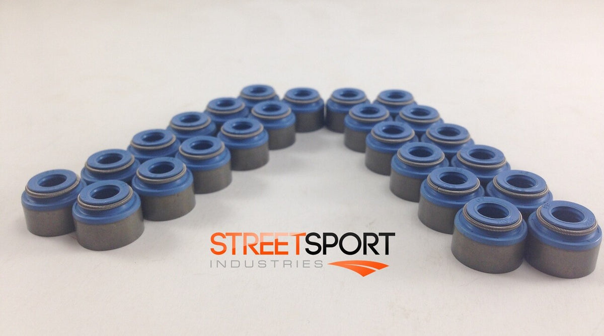 Fits Honda Acura Sterling 2.7L C27a Legend Accord FKM VALVE SEALS - Set of 24
